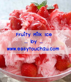 Fruity Milk Ice   น้ำแข็งนมผลไม้  แฟรนไชส์น้องใหม่ คืนทุนไว กำไรงาม