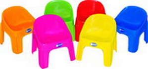  Plastic chairs. A backrest for a modern, healthy children and 85 baht a T.081-6391852.