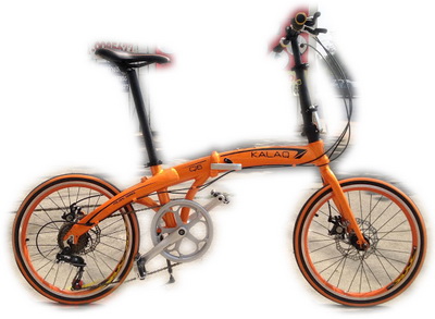 จักรยานพับได้ ราคาประหยัด สีสันสะดุดตา Kalaq Q6