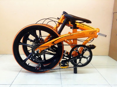 Kalaq Q6 9SP จักรยานพับได้ สไตส์วัยรุ่น สีสันสดใส เข้าใจวัยมันส์