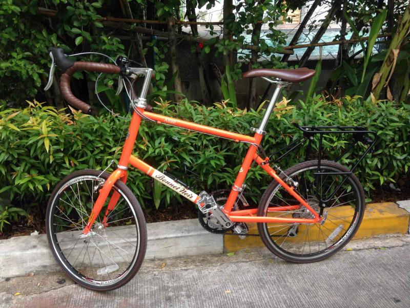 ขายจักรยาน mini touring Bonnet Noir Alize R สีส้ม