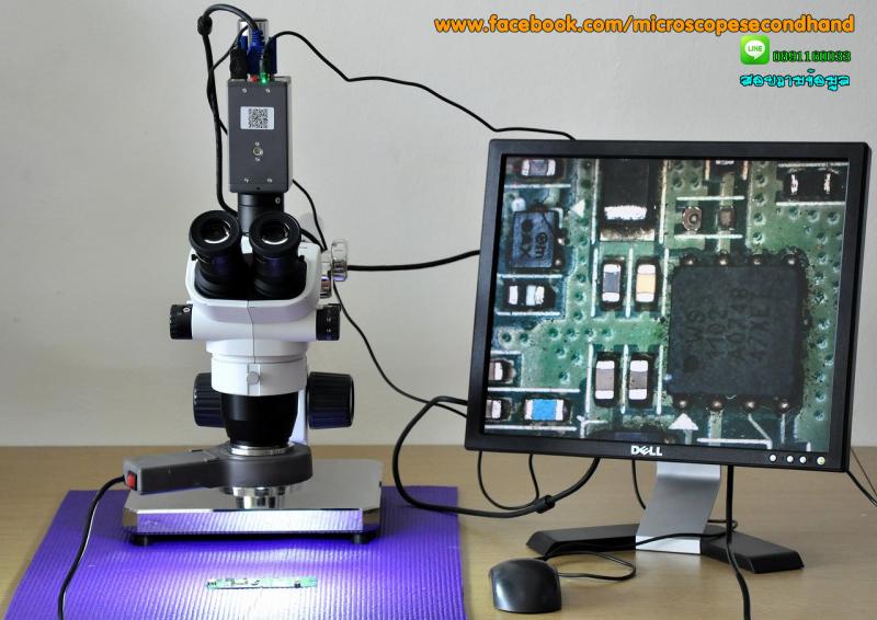 Sep 2014 Comments Off	 กล้องสเตอริโอไมโครสโคปซูม Stereo Microscope Olympus SZ61TR มือสอง