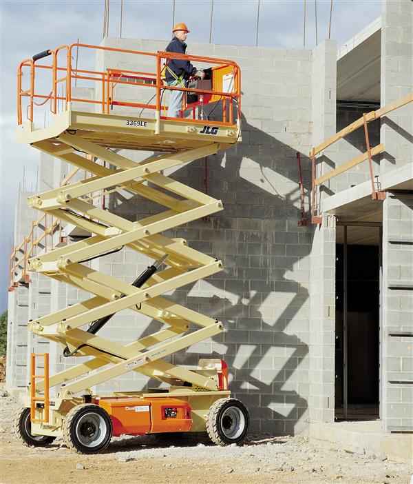   JLG electric scissor from MTS