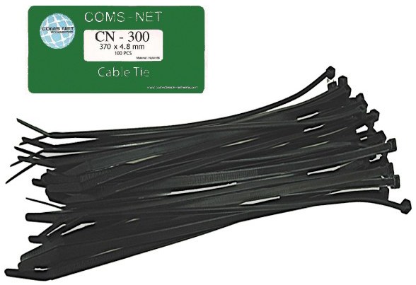 Nylon Tie 15 นิ้ว กว้าง 4.8 มม. CNET Cable Tie ราคา 85 บาทต่อถุง