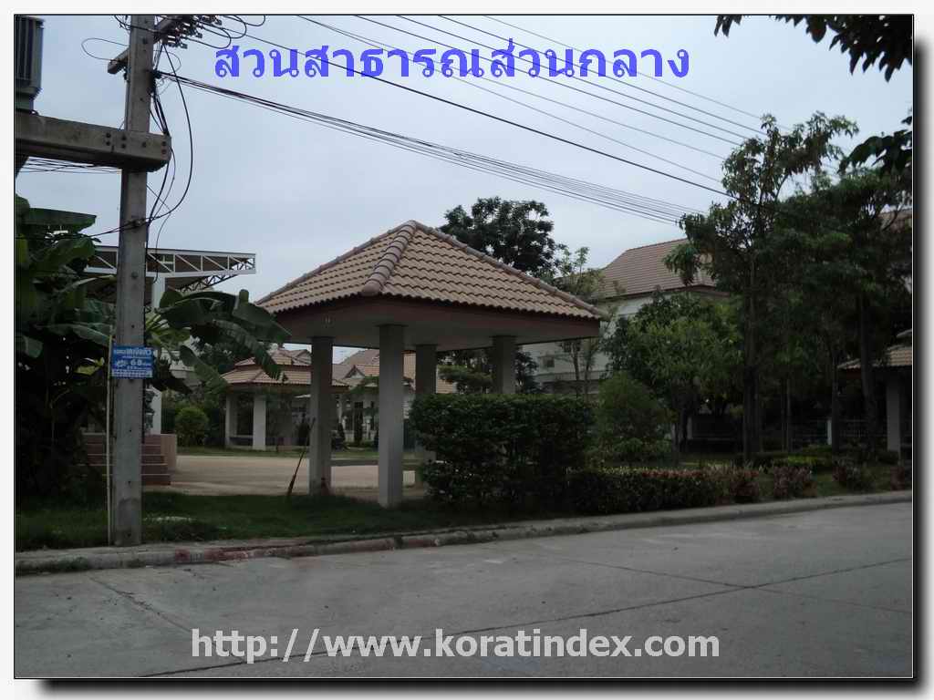 Sale 2 storey house, 3 bedrooms, 2 bathrooms, luxury projects Joho M. Thanya Thani Korat.