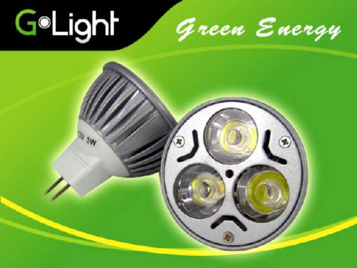 ไฟตู้โชว์ G-Light รุ่น Green Energy (ไฟตู้โชว์ LED MR16 สำหรับใช้แทนหลอด halogen)