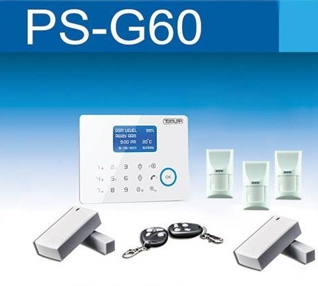 ชุดกันขโมยแบบไร้สาย Wirless Alarms System PS-G60 