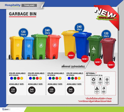 GARBAGE CONTAINER120-240