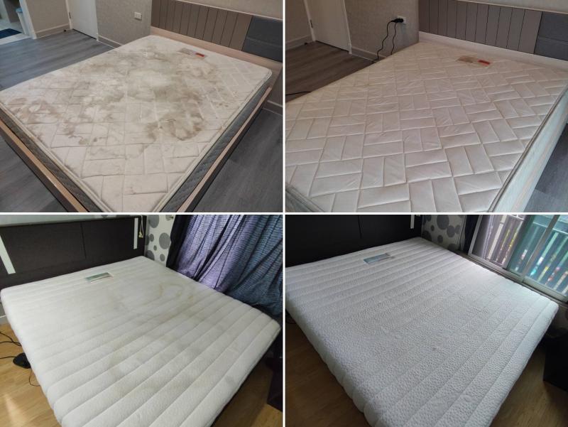 ซักที่นอนเซอร์วิส ซักที่นอน กำจัดไรฝุ่น ทำความสะอาดที่นอน โซฟา คราบเลอะ คราบฝังแน่น‎ ที่นอนเก่า กลิ่น อับ ชื้น การันตีคุณภาพ โทร 097-092-4737