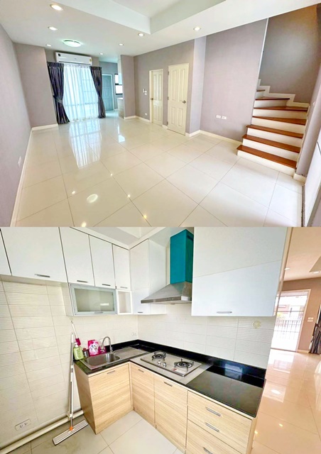 ถ.สุขุมวิท 97 ปุณณวิถี23  ให้เช่า โฮมออฟฟิศ 3ชั้น 3นอน BTSบางจาก 730ม.  4 น้ำ 24ตร.วา.275 ตร.ม.  งรร.นานาชาติเวลล์ส