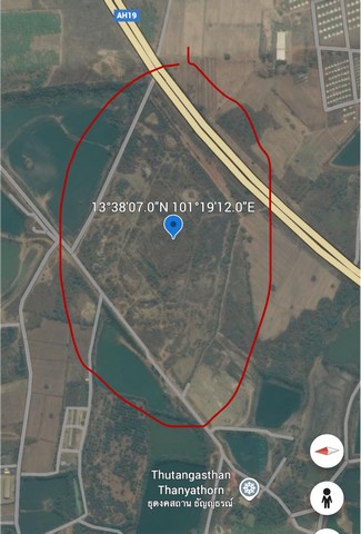 ขายที่ดินขนาด 155-1-89.7 ไร่ ที่ตำบลหัวสำโรง อำเภอแปลงยาว จังหวัดฉะเชิงเทรา ไร่ละ 3,500,000 บาท