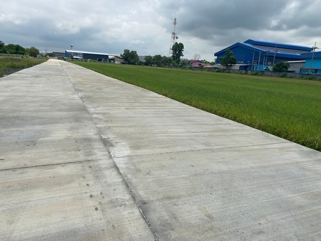 ขายที่ดิน 27 ไร่ อ.เมือง ฉะเชิงเทรา เขต EEC ผังที่ดินม่วงจุดสีขาว เหมาะสร้างโรงงานทุกประเภท