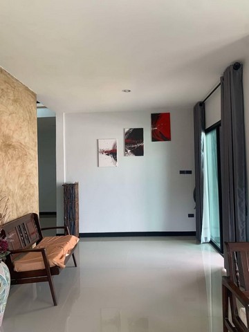 บ้านเดี่ยวชั้นเดียว เนื้อที่กว้าง เฟอร์ครบ โซนป่าแดด