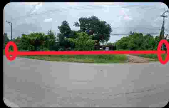 ขายที่ดินเปล่าติดถนน ทำเลทอง อำเภอปักธงชัย จังหวัดนครราชสีมา