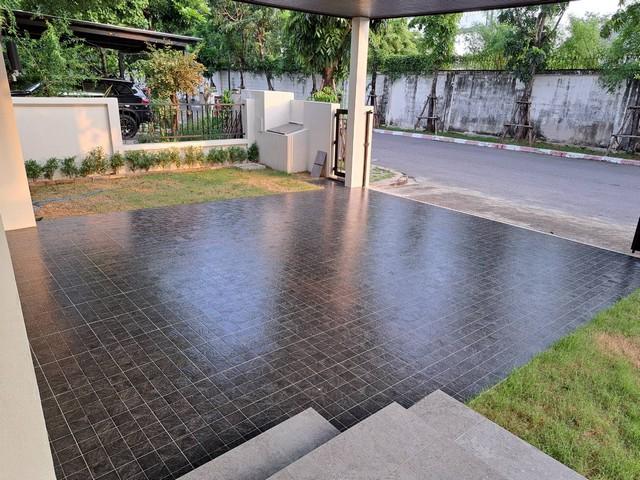 ขายบ้านเดี่ยว2ชั้น74.4 ตร.ว.ย่านราม2ประเวศ หมู่บ้านเลควิวพาร์ควงแหวนบางนา-ราม2 บ้านรีโนเวทใหม่ หลังมุม