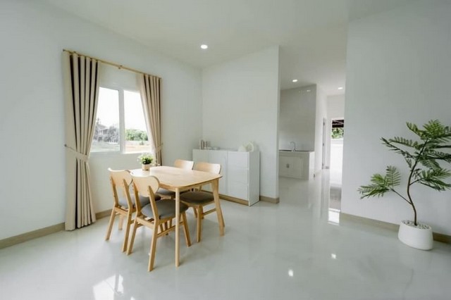 บ้านสร้างใหม่ สไตล์มินิมอลนอร์ดิก เส้นคันคลอง โซนหางดง