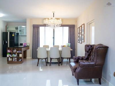 ขายบ้านเดี่ยวเศรษฐสิริ ชัยพฤกษ์-แจ้งวัฒนะ 67.6 ตร.ว 4 นอน 3 น้ำ ห้องแม่บ้านพร้อมห้องน้ำ