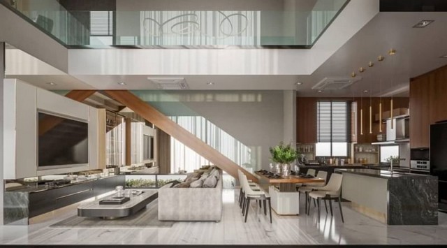 พูลวิลล่าสวย สไตล์โมเดิร์น ตกแต่งสวยงาม ใกล้รวมโชค