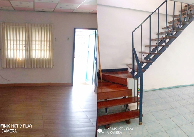 MRTสีเหลืองศรีเอี่ยม 800เมตร  บางนา-ตราด35-39  ติดกับ ไทวัสดุบางนา 50ม. เช่า-ขายทาวน์เฮาส์ 2 ชั้น 2 นอน 2 น้ำ บางนากม.5 17 ตร.วา.140 ตร.ม.