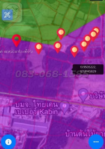 ขายที่ดินสีม่วงเข้มราคาถูก ต.บ่อทอง อ.กบินทร์บุรี เนื้อที่ 118 ไร่ ขายไร่ละ 8 แสน ต.บ่อทอง อ.กบินทร์บุรี  จ.ปราจีนบุรี 25110Contact:คุณนก ฝ่ายขายLine Add :@ggp824โทร.083_068_1585 (Thai/Eng)e-mail: baanruaydee@gmail.comที่ปรึกษาการลงทุนอสังหาริมทรัพย์ บริษัท บ้านรวยดีมีสุข จำกัดเนื้อที่ 118 ไร่ขายไร่ละ 8 แสนรวมเป็นเงิน 94,400,000 บาทค่าโอนค่าภาษี50/50รายละเอียด/รหัส6824- เนื้อที่ 118 ไร่- หน้ากว้าง 90  เมตร- ลึก 622 เมตร- ผังสีม่วงเข้ม- ถน