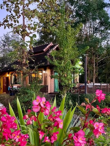 บ้านพักตากอากาศสวยสุดๆ อยู่บนเนินเขา วิวสวย แม่แตง