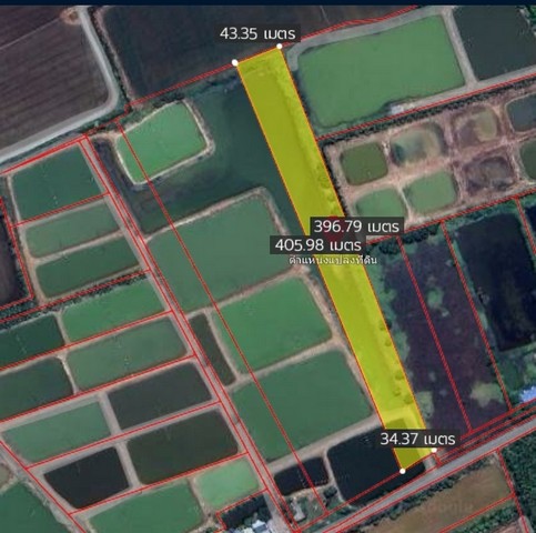 ขายที่ดินบ่อราคาถูกสุด 9-3-12 ไร่  บางคล้า คลองเขื่อน  ฉะเชิงเทรา ใกล้ที่ว่าการอำเภอคลองเขื่อน    ZTK186