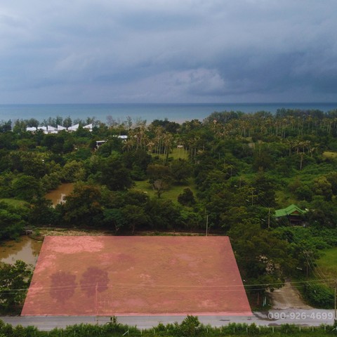 ขายที่ดินเปล่า แปลงมุม อำเภอทับสะแก จังหวัดประจวบคีรีขันธ์ ขนาดที่ดิน: 1 ไร่ 3 งาน 92.5 ตารางวา