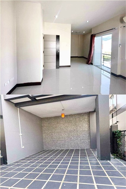 เซ็นทรัล ศรีราชา 2.8กม. ถูกที่สุดโลก บ้านเดี่ยว 2ชั้น วิวสระว่ายน้ำ 3นอน 3น้ำ เฟอร์ 60ตร.วา. 240ตร.มให้เช่า 4แอร์ ใกล้ชายทะเลบางพระ