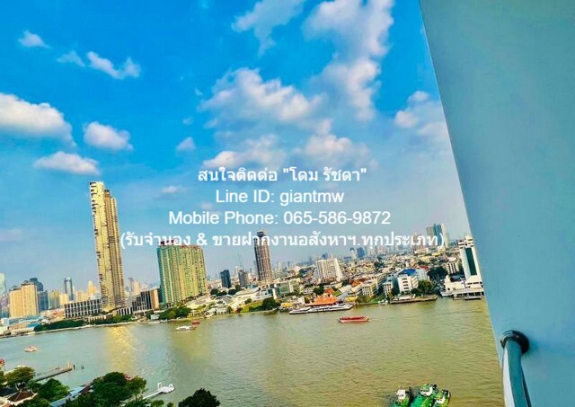 คอนโด. ศุภาลัย ริเวอร์เพลส Supalai River Place 51ตรม    ส ว ย