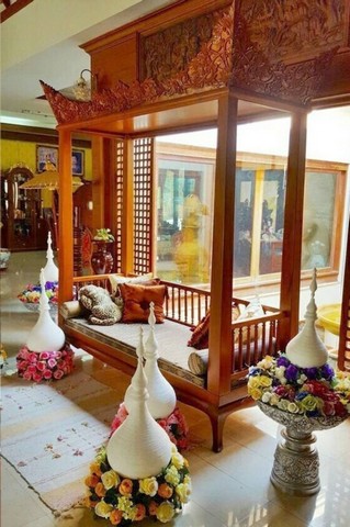 ลดราคาขาย บ้านสวย สไตล์คฤหาสน์หรู บ้านยกระดับ เชียงใหม่กรีนวิลเลย์ แม่ริม