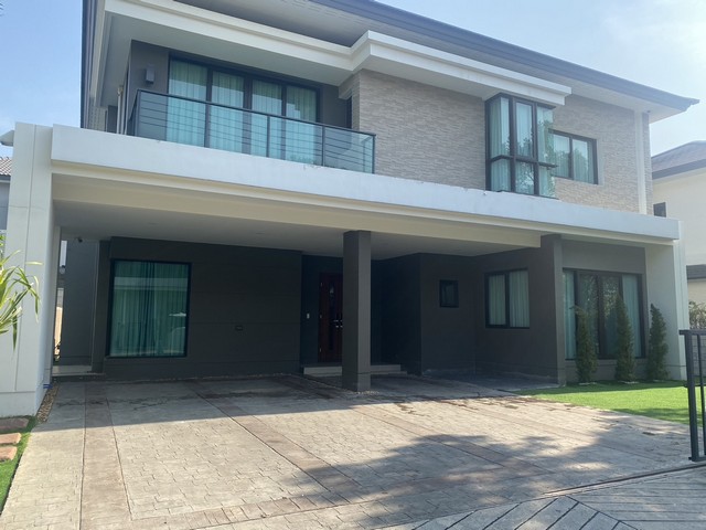 HR2077ให้เช่าบ้านเดี่ยว 2 ชั้น โครงการThe City รามอินทรา 2 บนถนนเลียบวงแหวน ใกล้ทางด่วนจตุโชติ