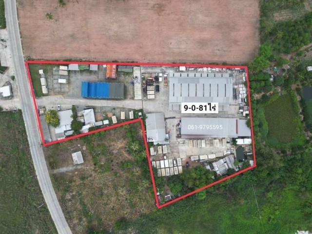 ขายโรงงาน ติดถนนสวนเสือ หนองค้อ ศรีราชา ชลบุรี FP-W072