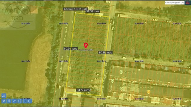 Contact:คุณนก ฝ่ายขายLine Add :@ggp824โทร.083_068_1585 (Thai/Eng)e-mail: baanruaydee@gmail.comที่ปรึกษาการลงทุนอสังหาริมทรัพย์ บริษัท บ้านรวยดีมีสุข จำกัดเนื้อที่ 1-2-64 ไร่ขายวาละ 40,000 บาทรวมเป็นเงิน 26,560,000 บาทค่าโอนค่าภาษีผู้ขายออก รายละเอียด/รหัส 6872- เนื้อที่ 1-2-64 ไร่- หน้ากว้าง 80 เมตร- ลึก 34 เมตร- ถนนกว้าง 8 เมตร- ผังสีเหลือง- ลักษณะเป็นถมแล้ว- ใกล้ห้างแฟชั่น- ใกล้ รพ.สินแพทย์- ใกล้แมคโคร- เหมาะสร้างOffice- เหมาะสร้างโกดัง- เ