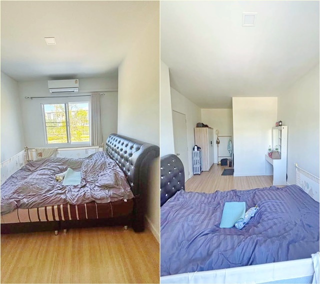 ศรีนครินทร์ 25 ตร.วา.ตลาด อิ่มเจริญ เทพารักษ์ 1.1 กม.ทาวน์เฮ้าส์ 2 ชั้น หลังมุม 4 นอน 3 น้ำ  195 ตร.ม..3แอร์ ฟิตเนส สระว่ายน้ำ