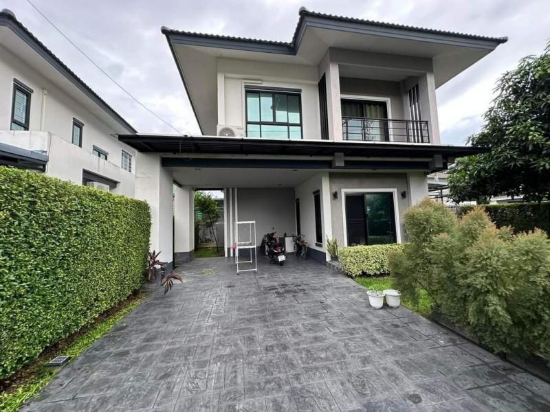 โซนสันทราย ขาย 4.95 ล้าน 77 ตรว. บ้านเดี่ยว 2 ชั้น #หมู่บ้านรินรดาสันทราย #เฟอร์นิเจอร์ครบ ต่อเติมพร้อม ทำเลเยี่ยม ใกล้เมือง #น้ำไม่ท่วม