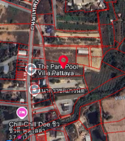 ขายที่ดินเปล่า 2 ไร่  ถนนเทศบาล1 ซอย 27 ถนนห้วยใหญ่ บางละมุง ชลบุรี   ZT514