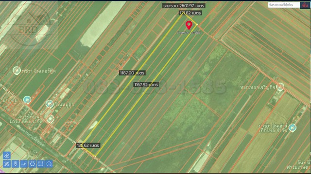 Contact:คุณนก ฝ่ายขายLine Add :@ggp824โทร.083_068_1585 (Thai/Eng)e-mail: baanruaydee@gmail.comที่ปรึกษาการลงทุนอสังหาริมทรัพย์ บริษัท บ้านรวยดีมีสุข จำกัดเนื้อที่ 97  ไร่ขายไร่ละ 2.5 ล้านรวมเป็นเงิน 242,500,000 ล้านบาทค่าโอนค่าภาษีผู้ขายออก รายละเอียด/รหัส 6869- เนื้อที่ 97 ไร่- หน้ากว้าง 125 เมตร- ลึก 1,118 เมตร- ถนนกว้าง 10 เมตร- ผังสีเขียว- ลักษณะที่ดินนา- เหมาะสร้างโกดัง- เหมาะสร้างคลังสินค้า- เหมาะสร้างหมู่บ้าน#ขายที่ดินสุวิท