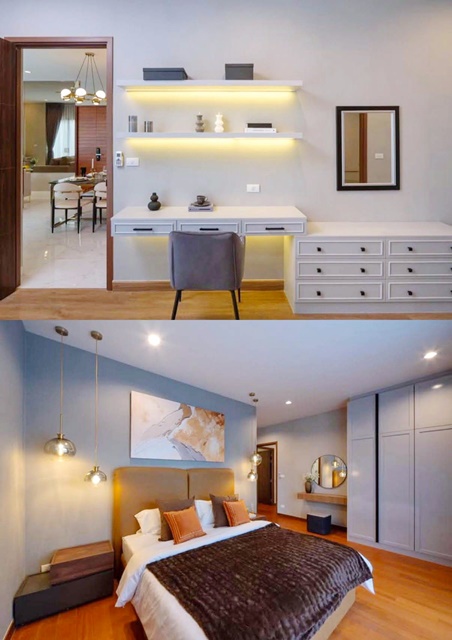 หางดง พูลวิลล่าหรู 2 ชั้น รร.นานาชาติมอนเตสซอรี่ เชียงใหม่ 1.3 กม หรูหรา 4นอน 5น้ำ พร้อมสระว่ายน้ำ79ตร.วา. เฟอร์บิวท์อินท์