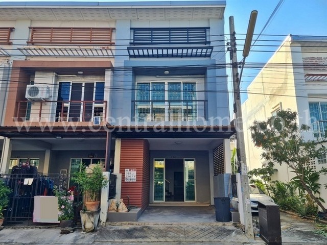 ทาวน์เฮ้าส์ 2 ชั้น RK Park 406 รามอินทรา - คู้บอน หลังริม