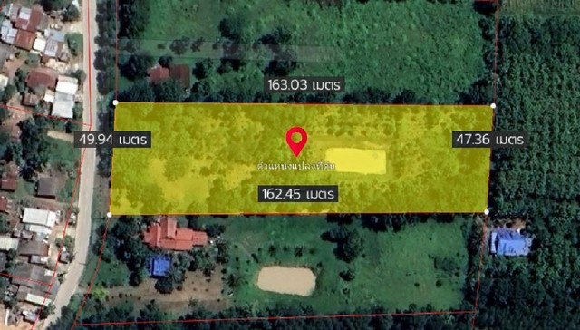 ขายที่ดิน ตำบลหนองประดู่ อำเภอเลาขวัญ จังหวัดกาญจนบุรี เนื้อที่ 4 ไร่ 3 งาน 91 ตารางวา