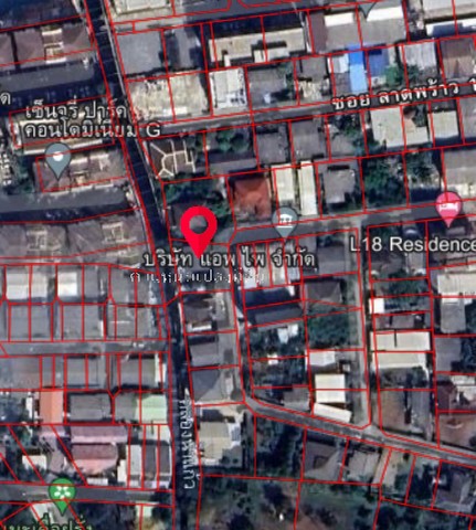 ขายที่ดิน 116  ตารางวา ซอยลาดพร้าว 18 แยก 4 - 9  ใกล้ MRT ลาดพร้าว    กรุงเทพ   ZT456 