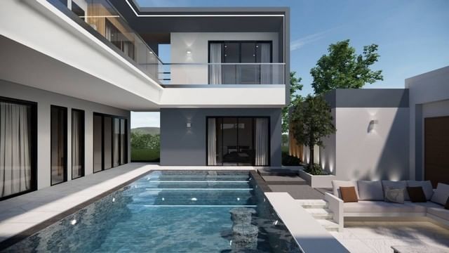 ขายบ้านพูลวิลล่าใกล้ทะเล วิลล่าหรู นาจอมเทียน ซอย 6 บางเสร่ สัตหีบ  ชลบุรีรหัส AOM 1626- บ้านสร้างเสร็จเดือนกพ.68  - บ้านหรูพูลวิลล่าที่โดดเด่นด้วยเอกลักษณ์ที่ไม่เหมือนใคร- จะอาศัยอยู่เองอย่างมีสไตล์หรือจะซื้อเพื่อลงทุนปล่อยเช่า- วิลล่าหรู นาจอมเทียน ซอย6ด้วยฟังก์ชันการออกแบบระดับพรีเมี่ยม- 7นอน 8 น้ำ148 ตรว- สระว่ายน้ำระบบเกลือ- ระบบรักษาความปลอดภัย 24 ชั่วโมง- ครัว