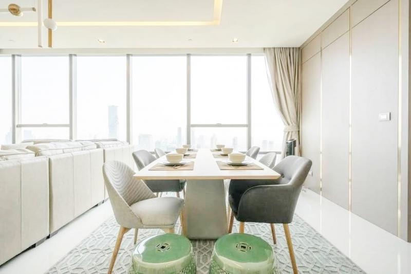 ขาย คอนโด THE BANGKOK สาทร ขนาด 2 ห้องนอน 2 ห้องน้ำ ใกล้สถานีรถไฟฟ้า BTS สุรศักดิ์ และ ใกล้โรงเรียนกรุงเทพคริสเตียน