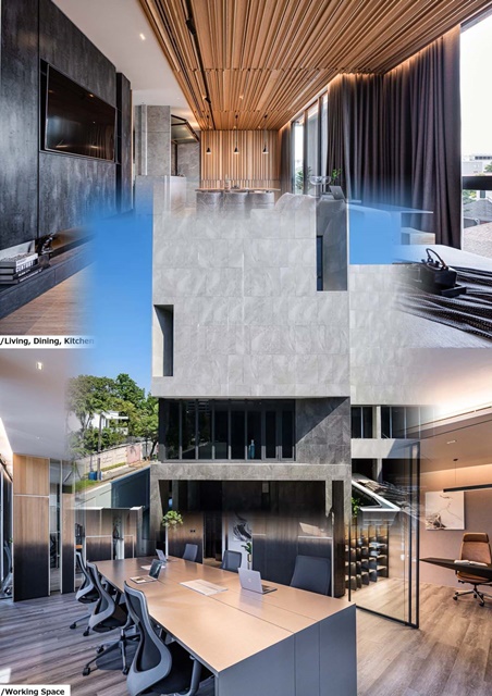 โฮมออฟฟิศหรู 4 ชั้น 3-4นอน MRTสวนหลวง ร.9 900ม. ญี่ปุ่น  พาราไดซ์ พาร์ค 500ม. ถ. ศรีนครินทร์