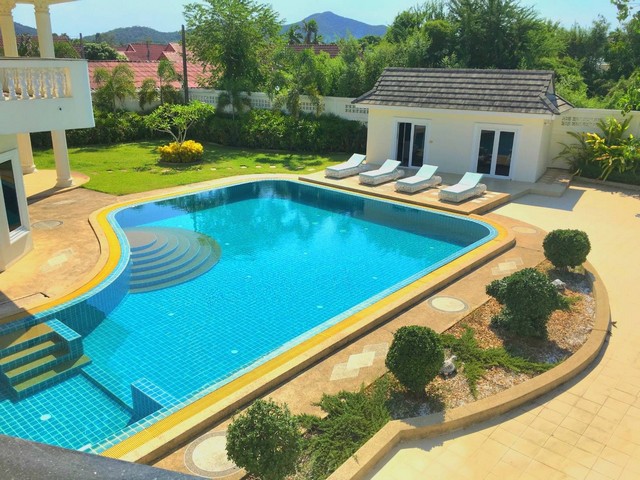 ขายบ้านเดี่ยวนอกโครงการ บ้านพูลวิลล่าใกล้หาดบางเสร่ ขนาด 403 ตรว 5นอน บ้านสร้างเอง บ้านพักตากอากาศ ใกล้สนามบินอู่ตะเภา สัตหีบ ชลบุรี