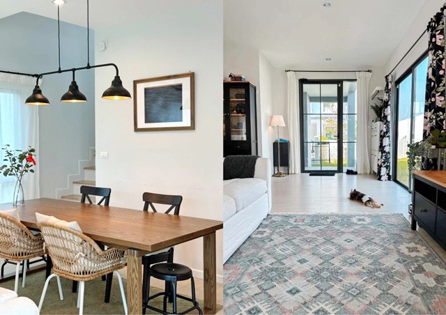 ลดราคา 30% ขาย เช่าบ้านเดี่ยวหรูสุด สวยสุด 2 ชั้น  2-3นอน 3 น้ำ  ตลาดประชาอุทิศ90 3กม. ติดโซล่าเซลล์