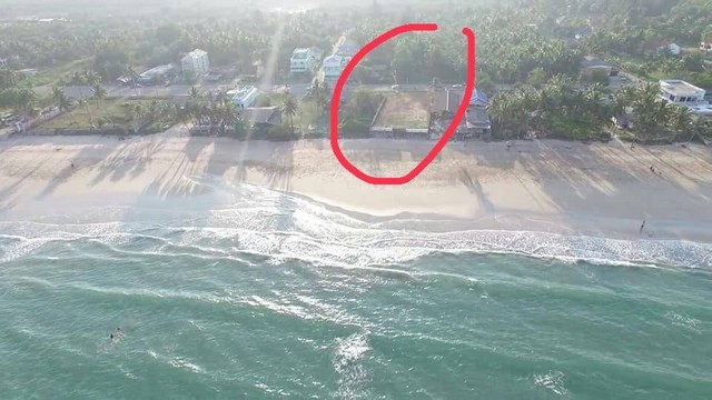 บ้านที่ดินทำเลดีที่ตั้งเยี่ยม  ขายที่ดินริมหาดสะพลีทรายขาวน้ำใสคราม สวยงามวิวทะเลธรรมชาติสุดสุด ปะทิวใกล้หาดสวยทุ่งวัวแล่น  