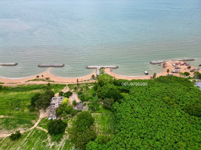 ขายที่ดินติดทะเล ใกล้ถนนสุขุมวิท บ้านอำเภอ สัตหีบ ชลบุรี FP-L0108