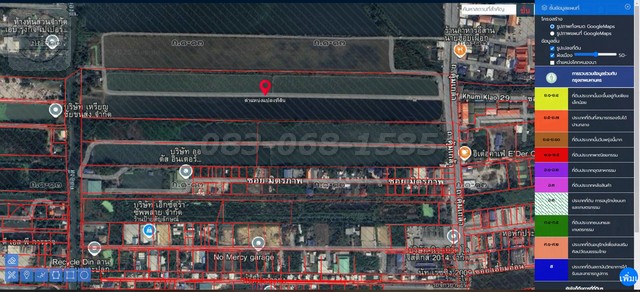 ขายที่ดินสีเขียว ถนนเจ้าคุณทหารคุ้มเกล้า (เนื้อที่ 47 -3 -81 ไร่ ขายไร่ละ 6.5 ล้าน รวมเป็นเงิน 305,500,000 บาท)  ลาดกระบัง กรุงเทพ 10520Contact:คุณนก ฝ่ายขายLine Add :@ggp824โทร.083_068_1585 (Thai/Eng)e-mail: baanruaydee@gmail.comที่ปรึกษาการลงทุนอสังหาริมทรัพย์ บริษัท บ้านรวยดีมีสุข จำกัดเนื้อที่ 47 -3 -81 ไร่ขายราคาไร่ละ 6.5 ล้านรวมเป็นเงิน 249,350,000 ล้านค่าโอนค่าภาษีผู้ขายออกรายละเอียด/รหัส6877- เนื้อที่ 47 ไร่- กว้าง 98 เมตร- ลึก 757 เมตร- ผังส