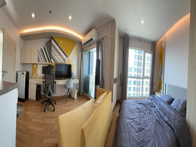 ห้องมุมหายาก!! ขายคอนโดลุมพินี พาร์ค วิภาวดี-จตุจักร (Lumpini Park Vibhavadi-Chatuchak) 25.18 ตร.ม. ใกล้ BTS หมอชิต ปล่อยเช่าได้ตลอด!!.ที่ตั้ง : ซอย วิภาวดีรังสิต 3 แขวงจอมพล เขตจตุจักร กรุงเทพมหานคร 10900.Lumpini Park Vibhavadi-Chatuchak- ชั้น 20 ห้องมุมหายาก เงียบสงบเป็นส่วนตัว- หัวนอนหันทางทิศใต้ ระเบียงหันทางทิศตะวันตก- พื้นที่ใช้สอย25.18 ตร.ม.- เฟอร์นิเจอร์ครบครัน ปัจจุบันมีผู้เช่าอยู่ในราคา 12,000 บาท- ซึ่งจะหมดสัญญา 31 